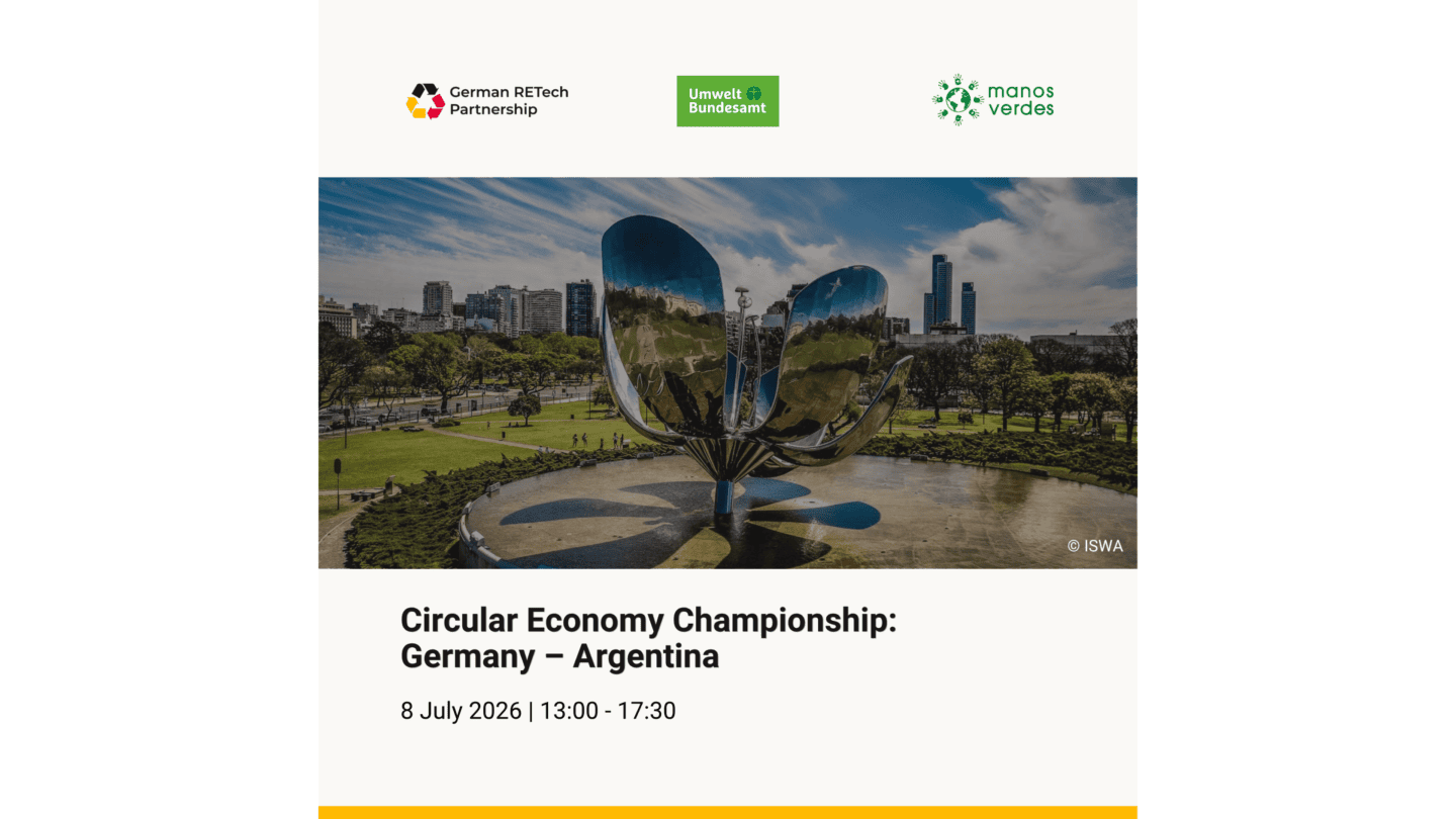 Circular Economy Championship: Deutschland & Argentinien 1 Germany Argentina